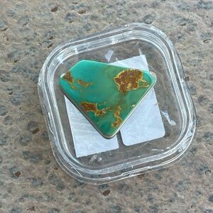 Natural Royston Turquoise and Brown Stone 14.90 carats